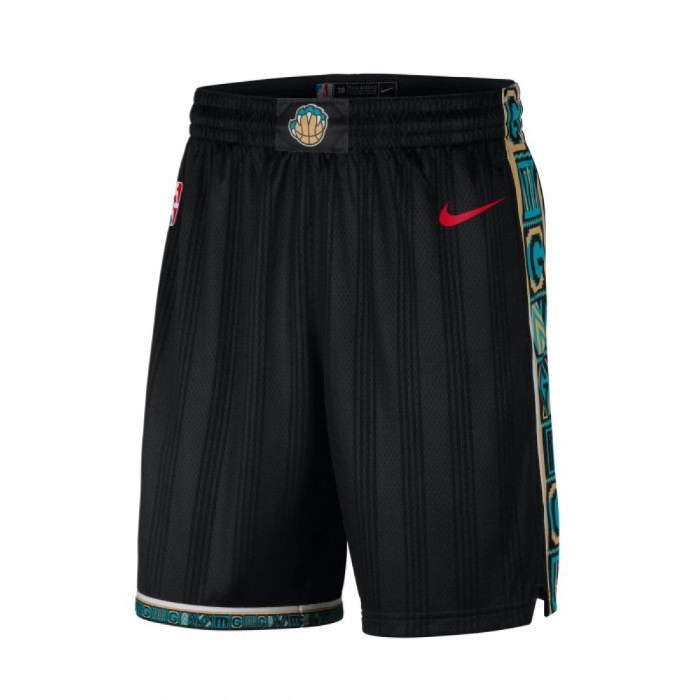 Men's Memphis Grizzlies Black 2020/21 Swingman Short - City Edition-Pro Kit Vault | Brand New 26/27 Sports Jerseys